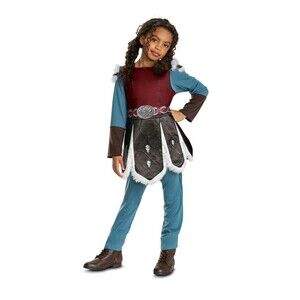 How to Train Your Dragon Astrid Child Girls Halloween Dress Up Costume XS 4/5